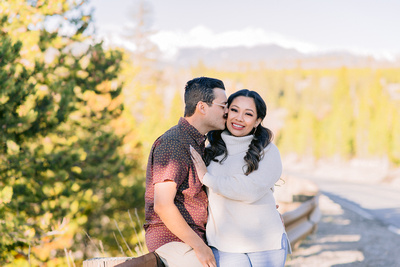 Dillon Colorado Engagement Session at Sapphire Point Overlook