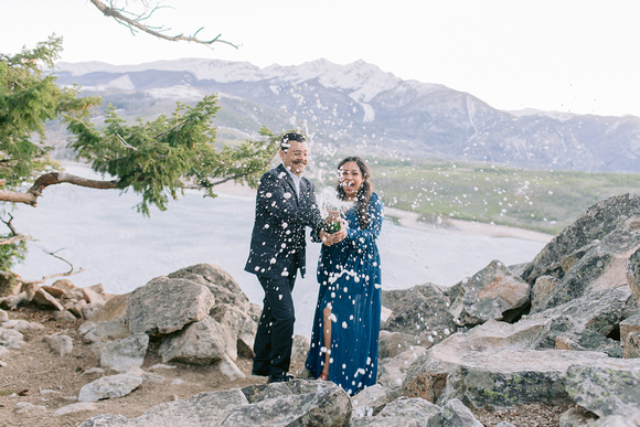 Dillon Colorado Engagement Session at Sapphire Point Overlook