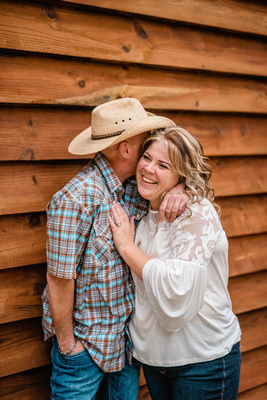 Country Style Engagement Session at Texas Old Town in Kyle, Texas 